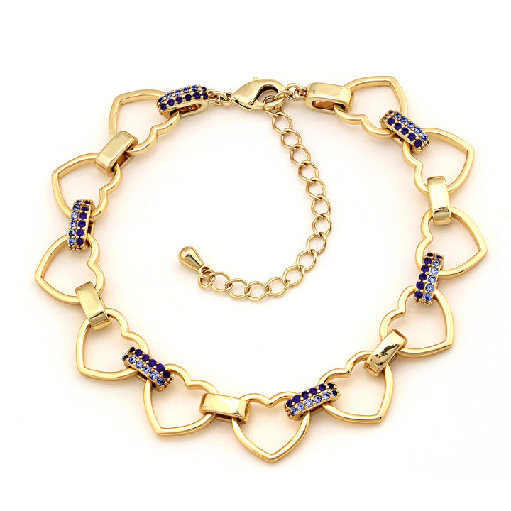 bracelet heart link