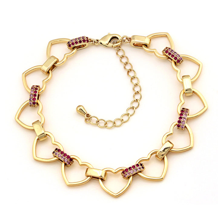 bracelet heart link