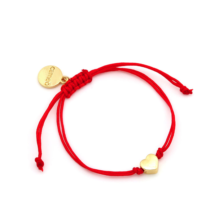 bracelet drawstring candy heart