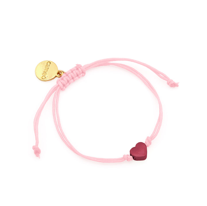 bracelet drawstring candy heart