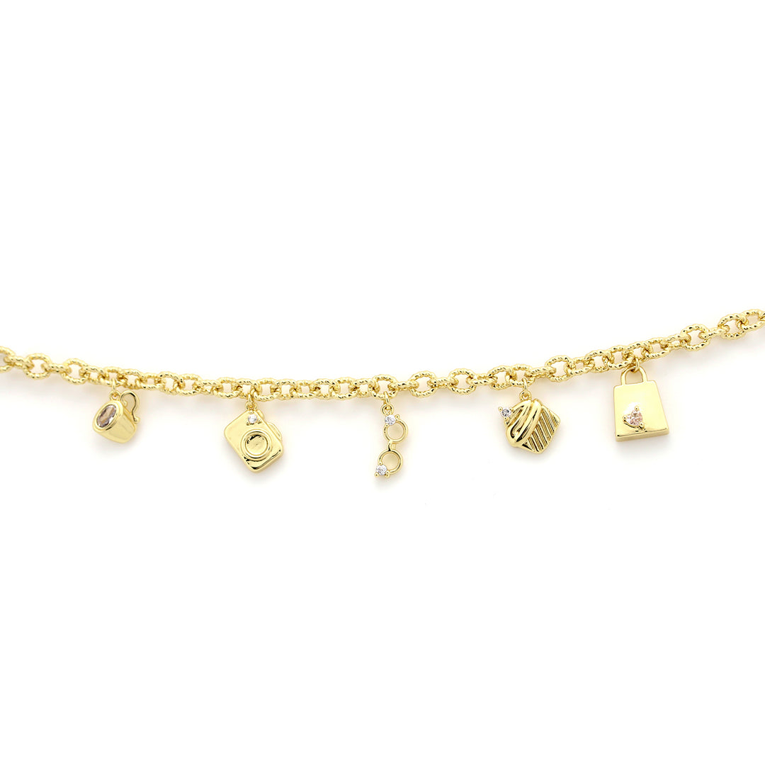 bracelet chunky charm