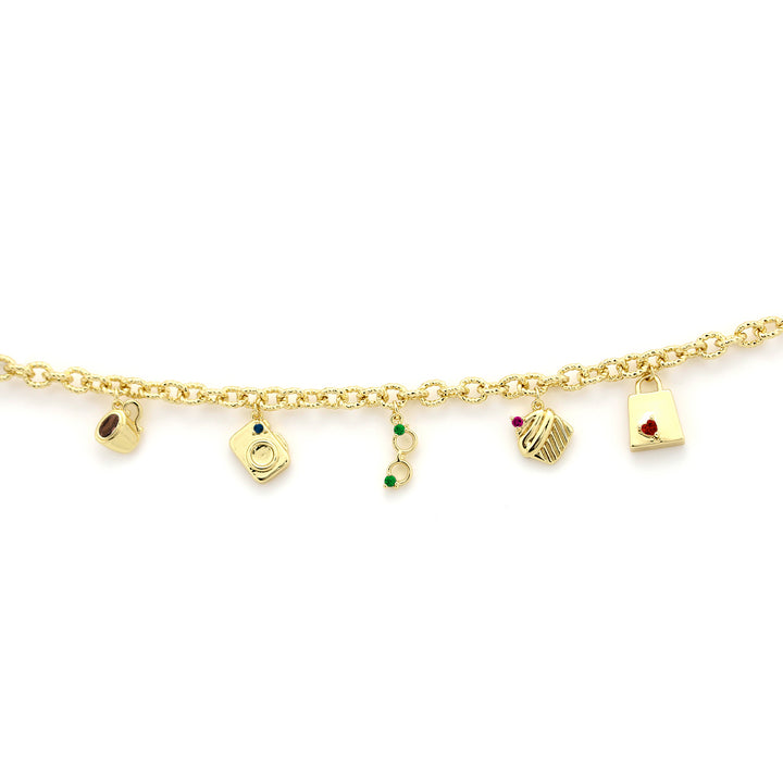 bracelet chunky charm