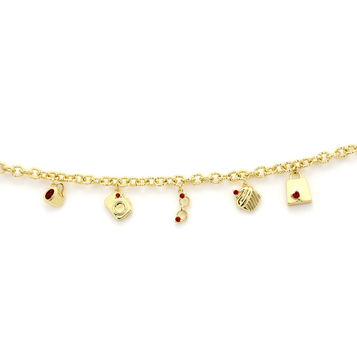 bracelet chunky charm