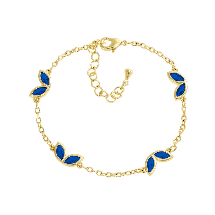 bracelet blossoming leaves