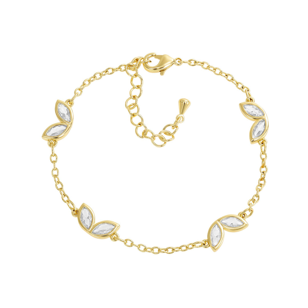 bracelet blossoming leaves