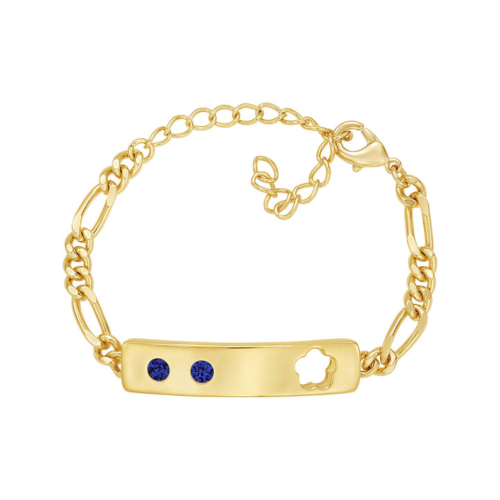 bracelet hole-punched flower bar