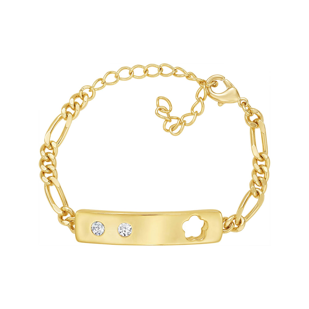 bracelet hole-punched flower bar