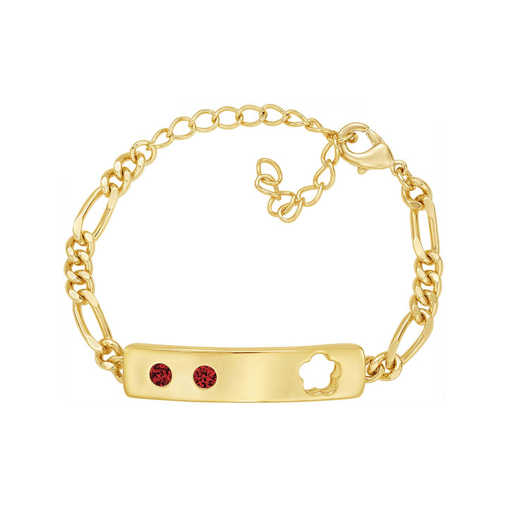 bracelet hole-punched flower bar