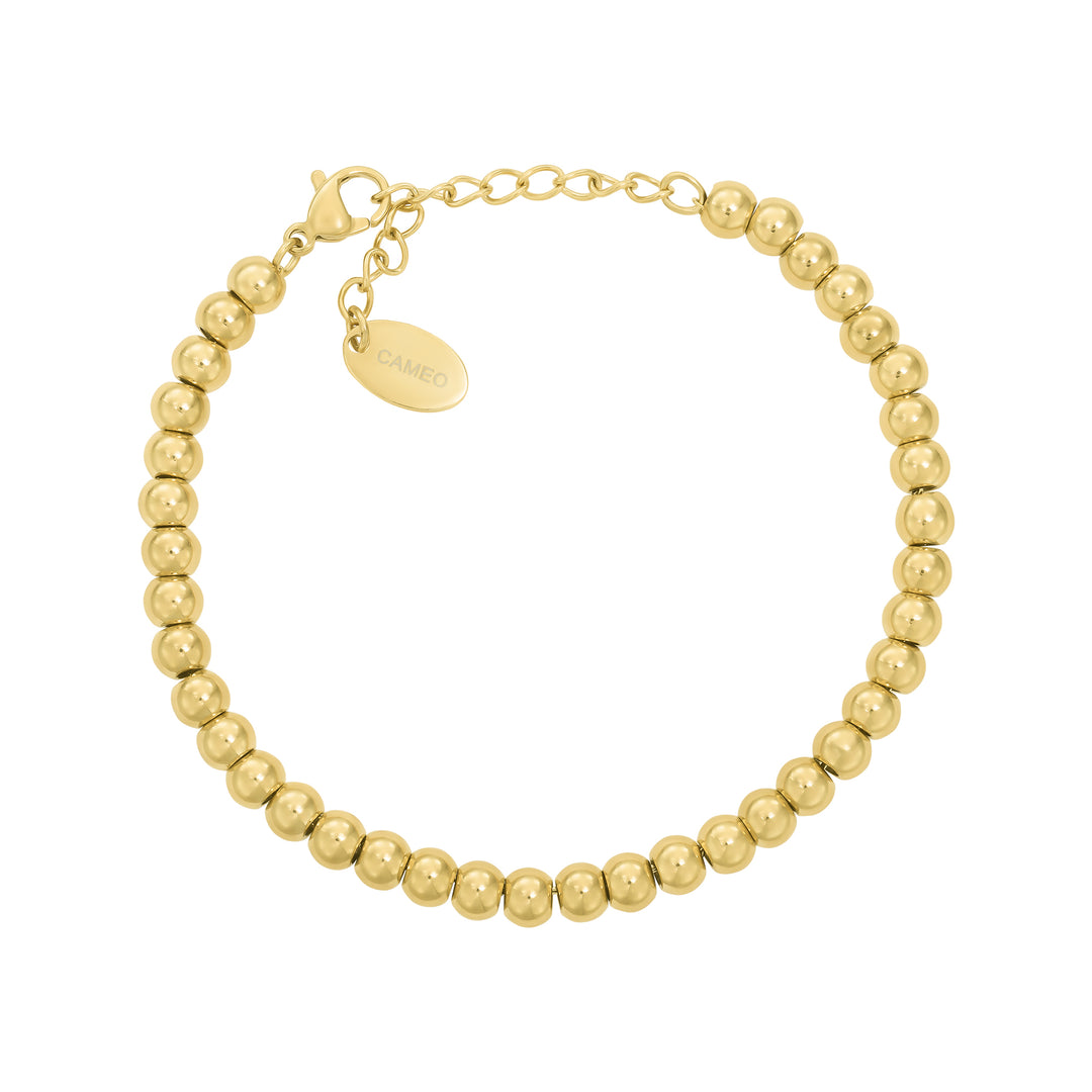 bracelet gold ball
