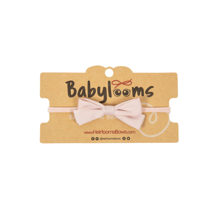 baby band satin bow