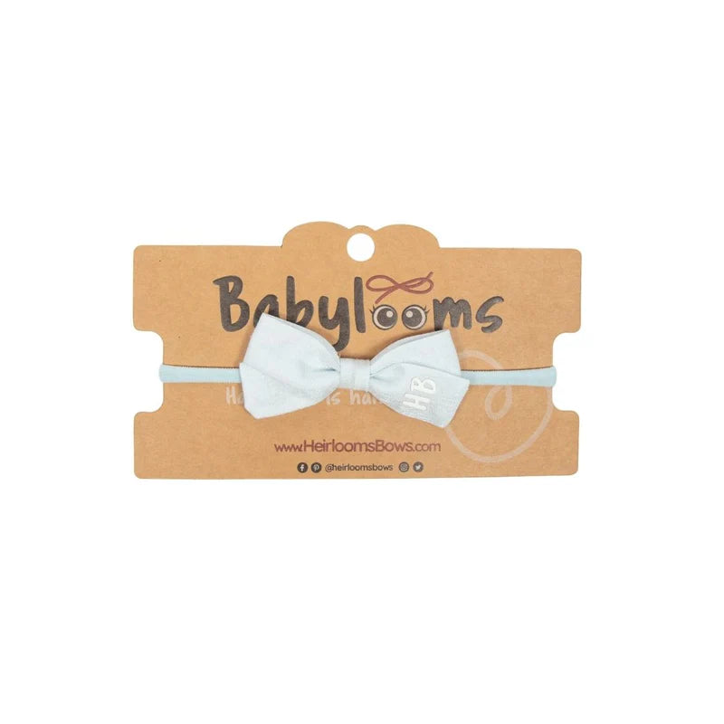 baby band satin sparkle bow