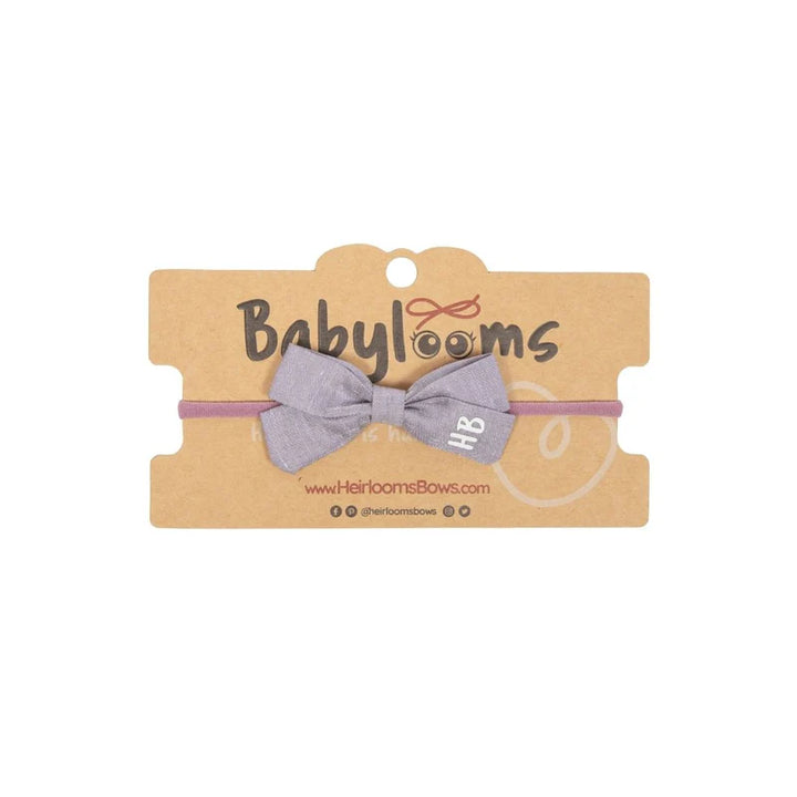 baby band satin sparkle bow