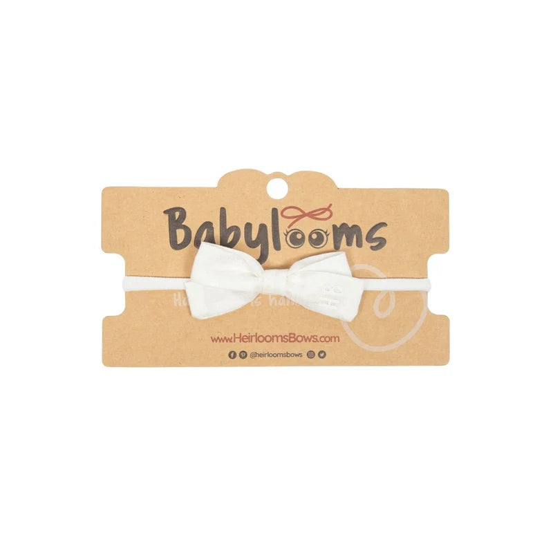 baby band satin sparkle bow