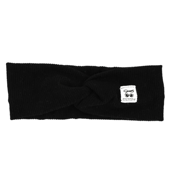 sweatband brushed ribbed knot small