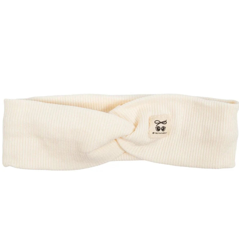 sweatband brushed ribbed knot small