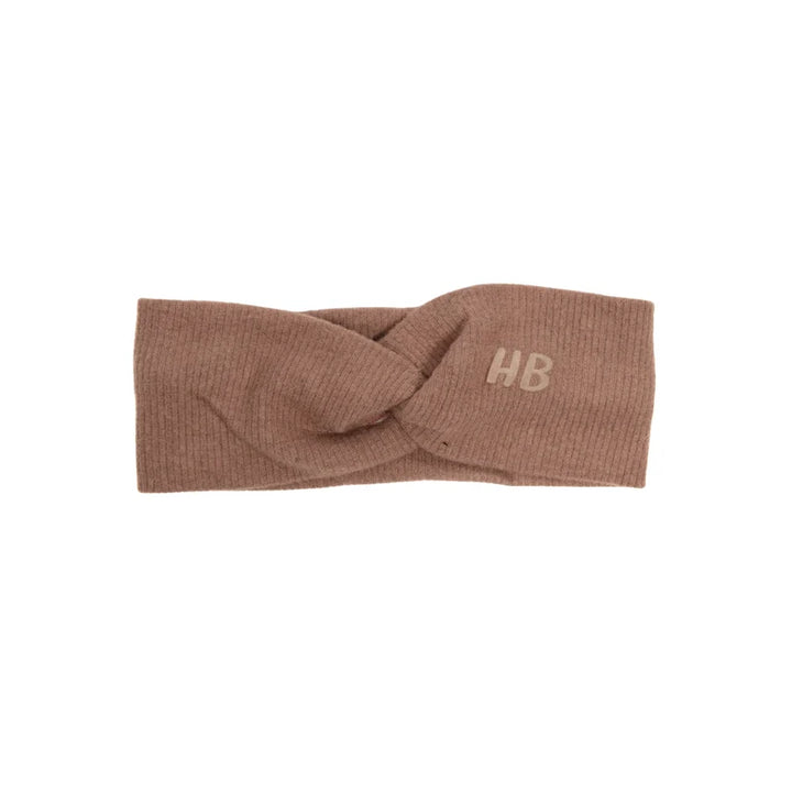 sweatband brushed ribbed knot small