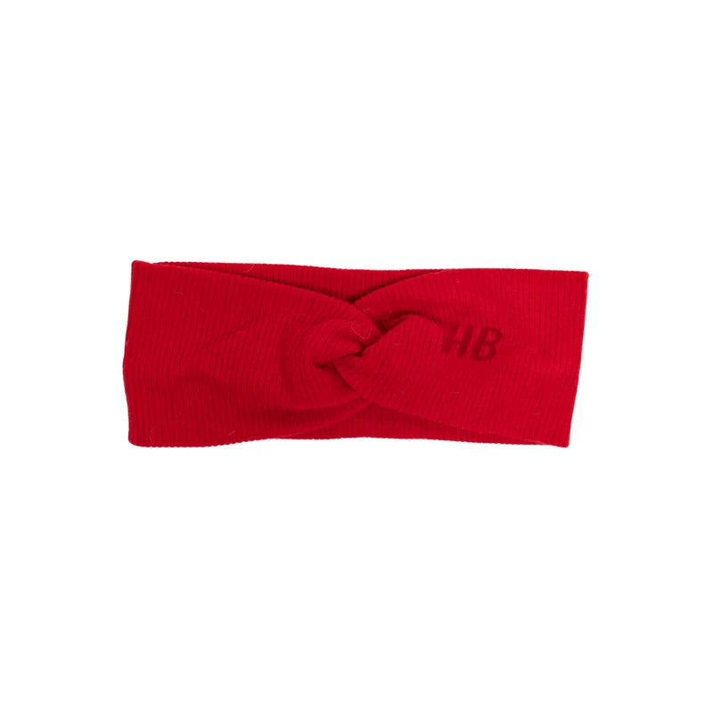 sweatband brushed ribbed knot small