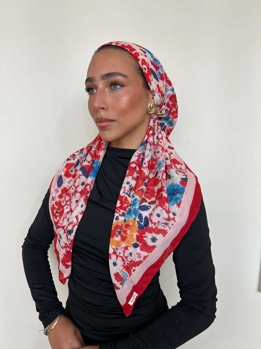 headscarf pretied pattern
