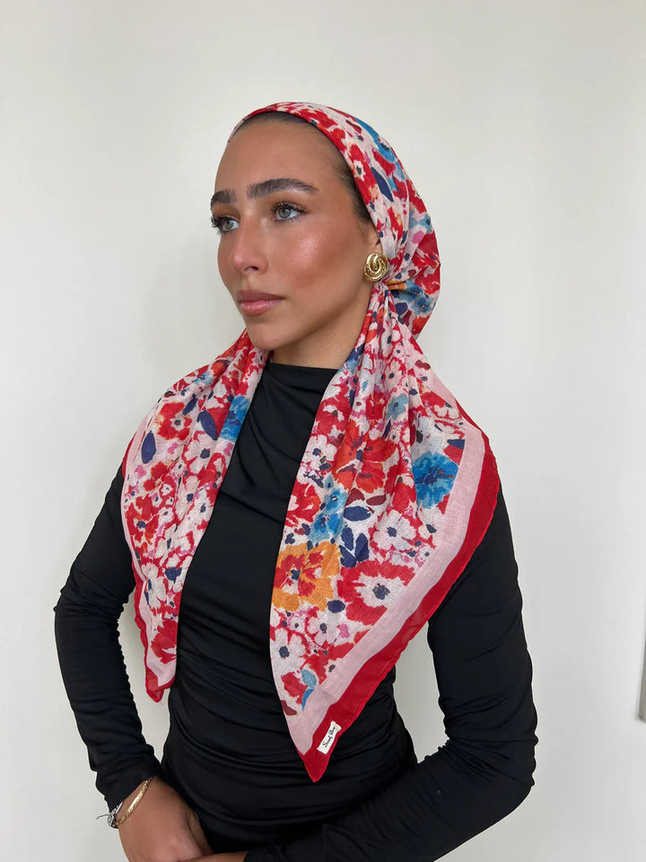headscarf pretied pattern