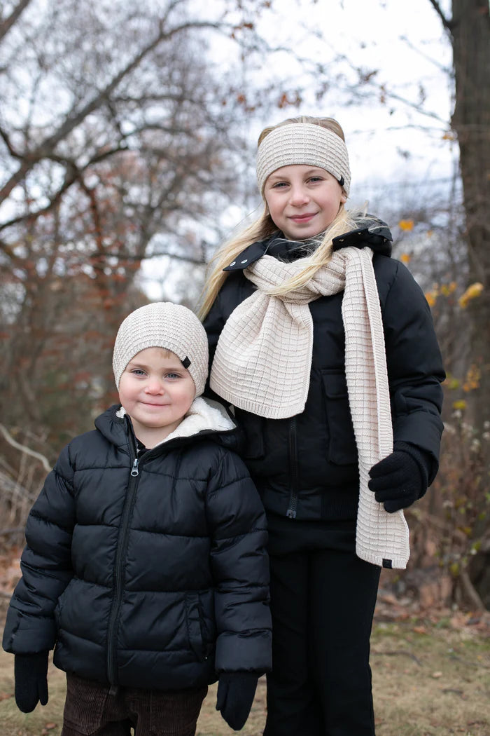 beanie waffle texture