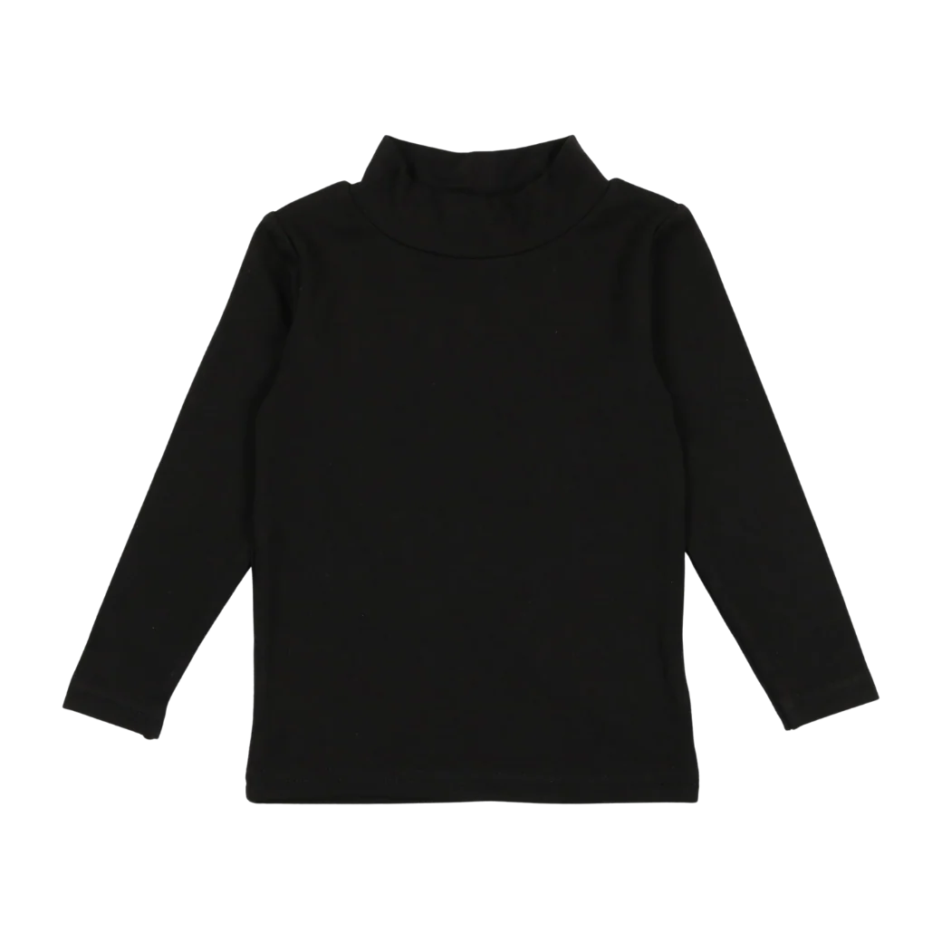 top l/s bamboo mockneck