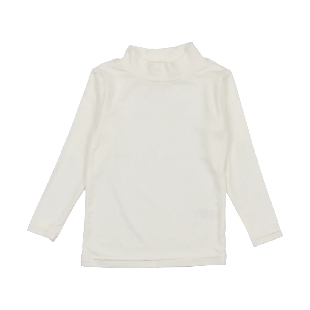 top l/s bamboo mockneck