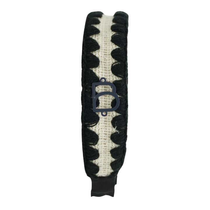 headband flat binded edge stitching