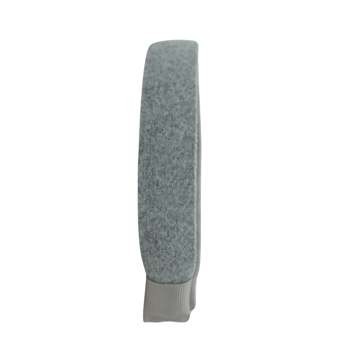 headband flat brushed wool