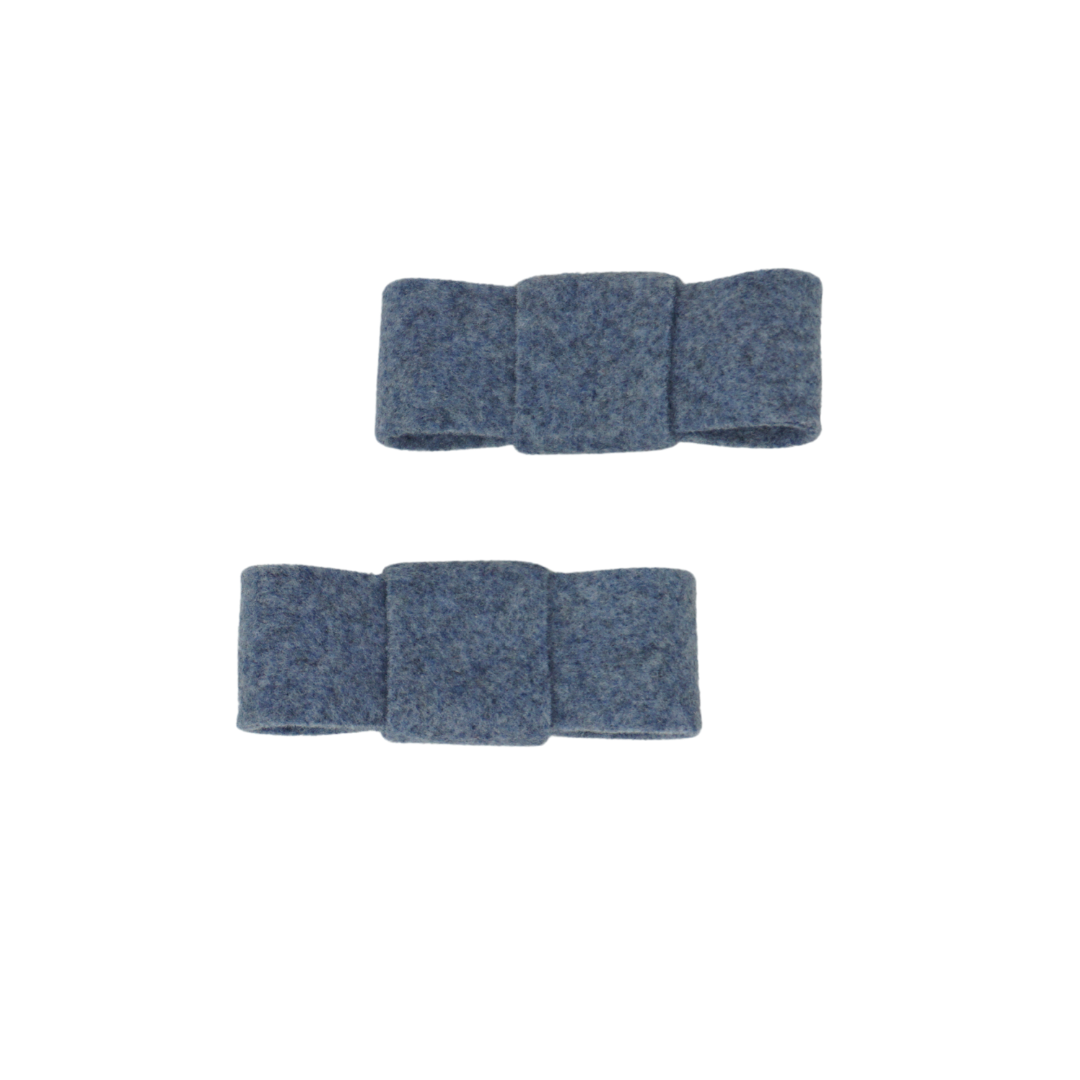 clip bow brushed wool set