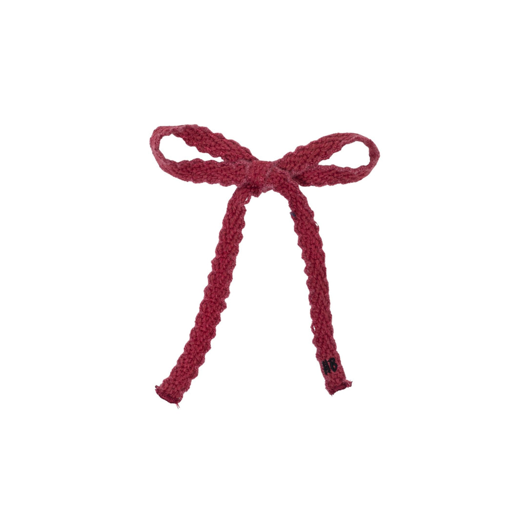 clip woolen braid thin medium bow