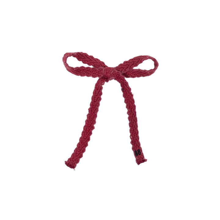 clip woolen braid thin medium bow
