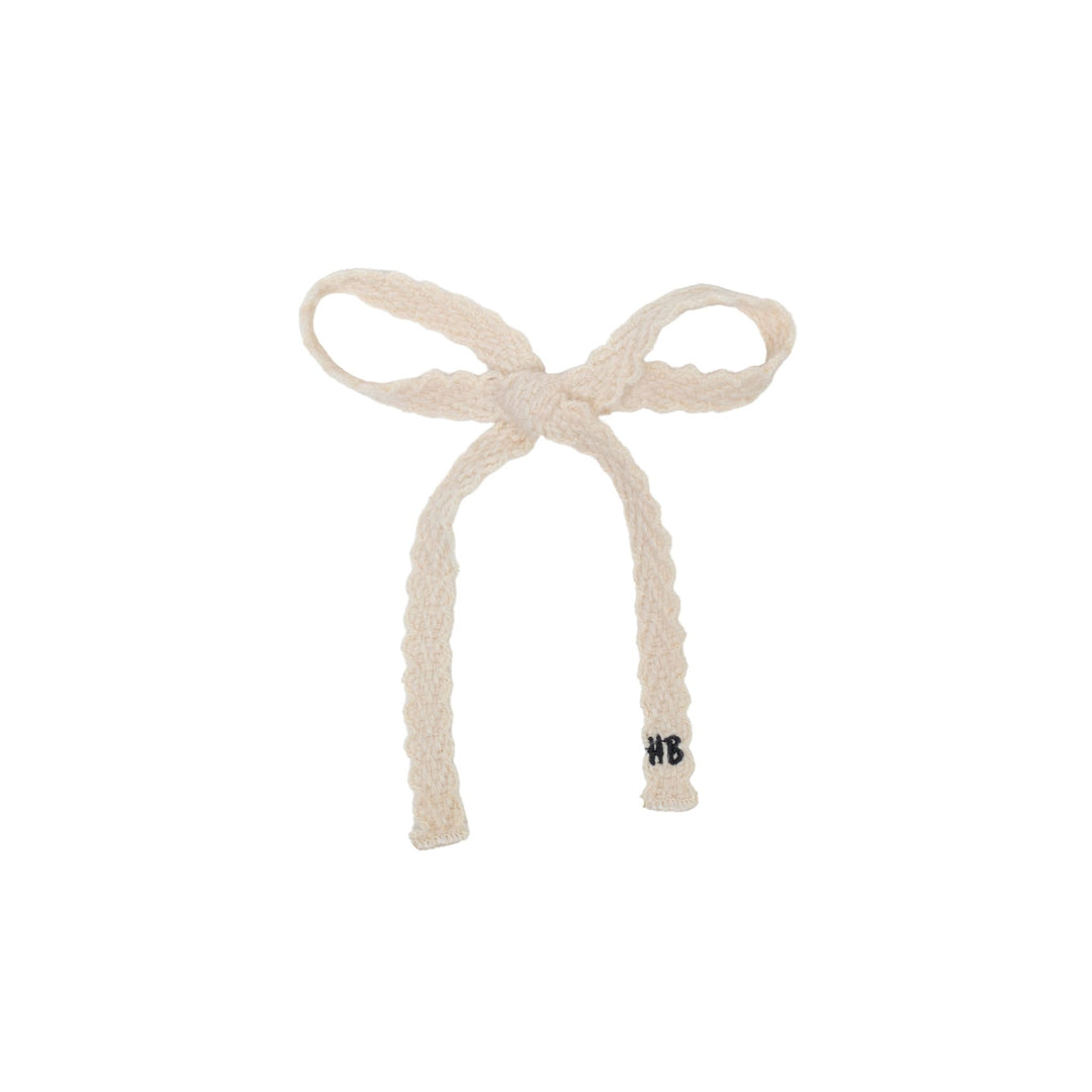 clip woolen braid thin medium bow