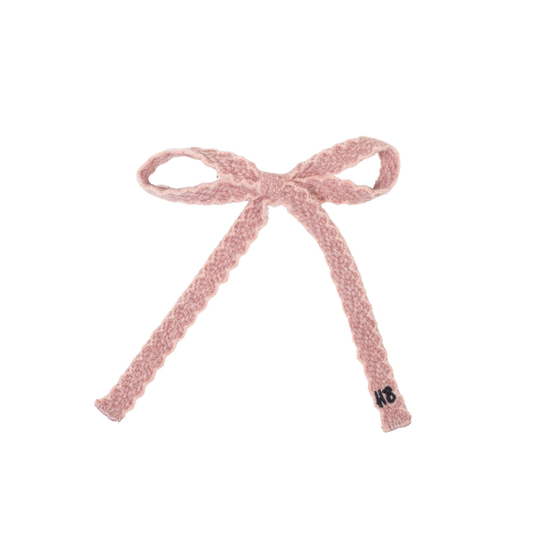 clip woolen braid thin medium bow