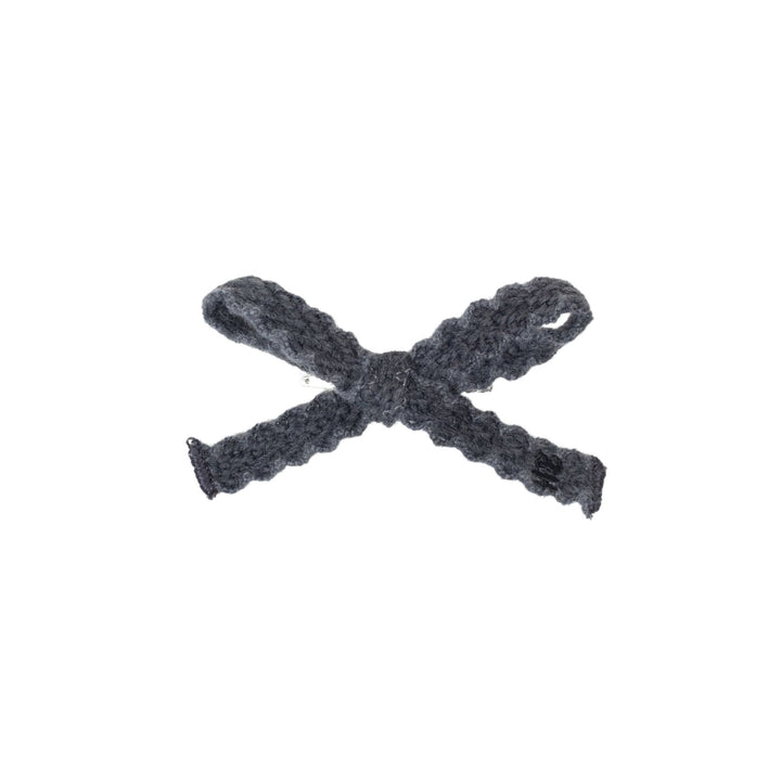 clip woolen braid bow