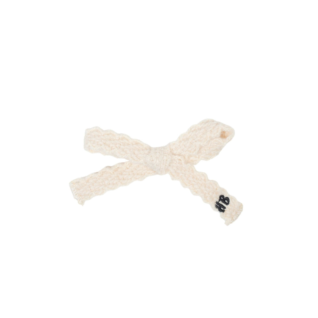clip woolen braid bow