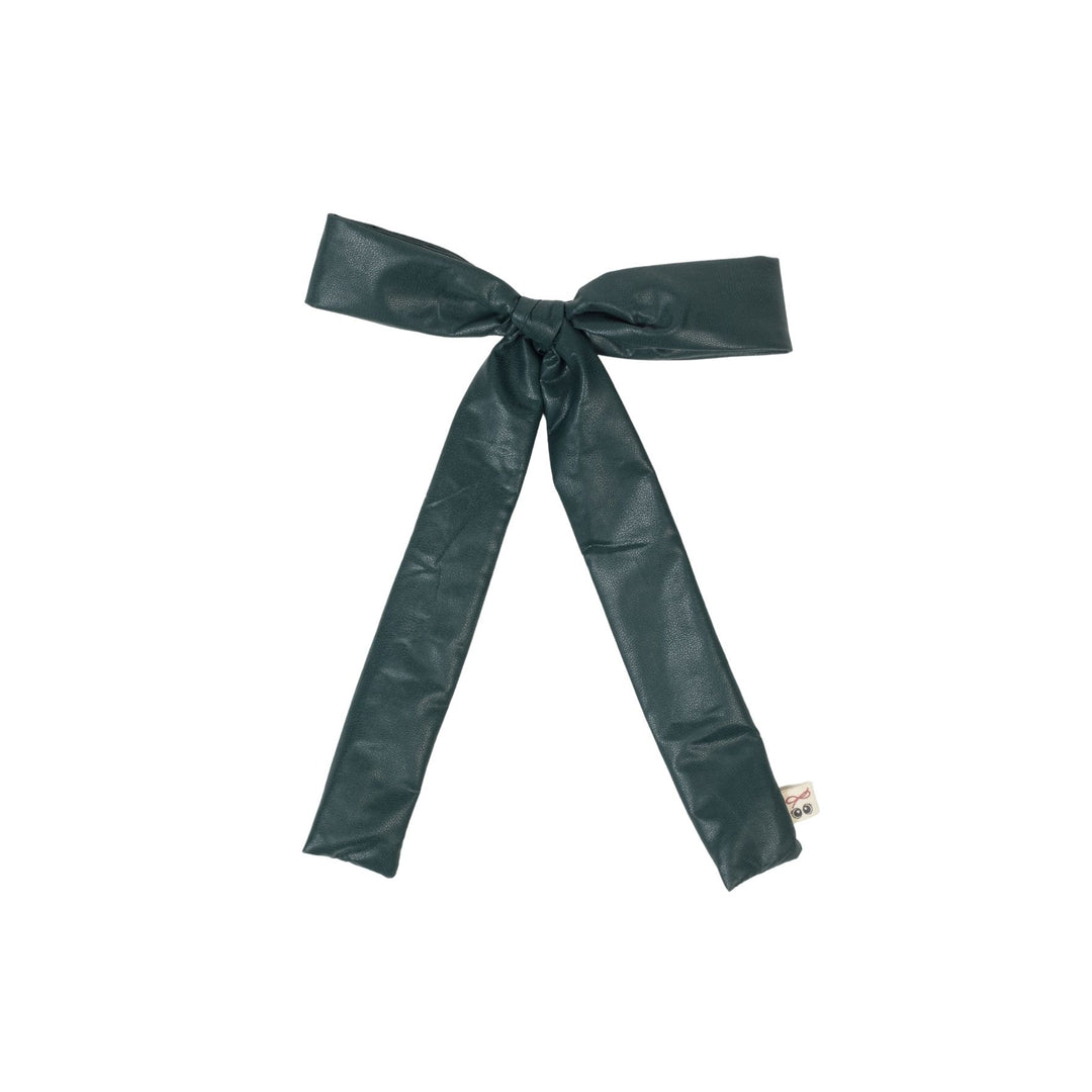 clip leather bow