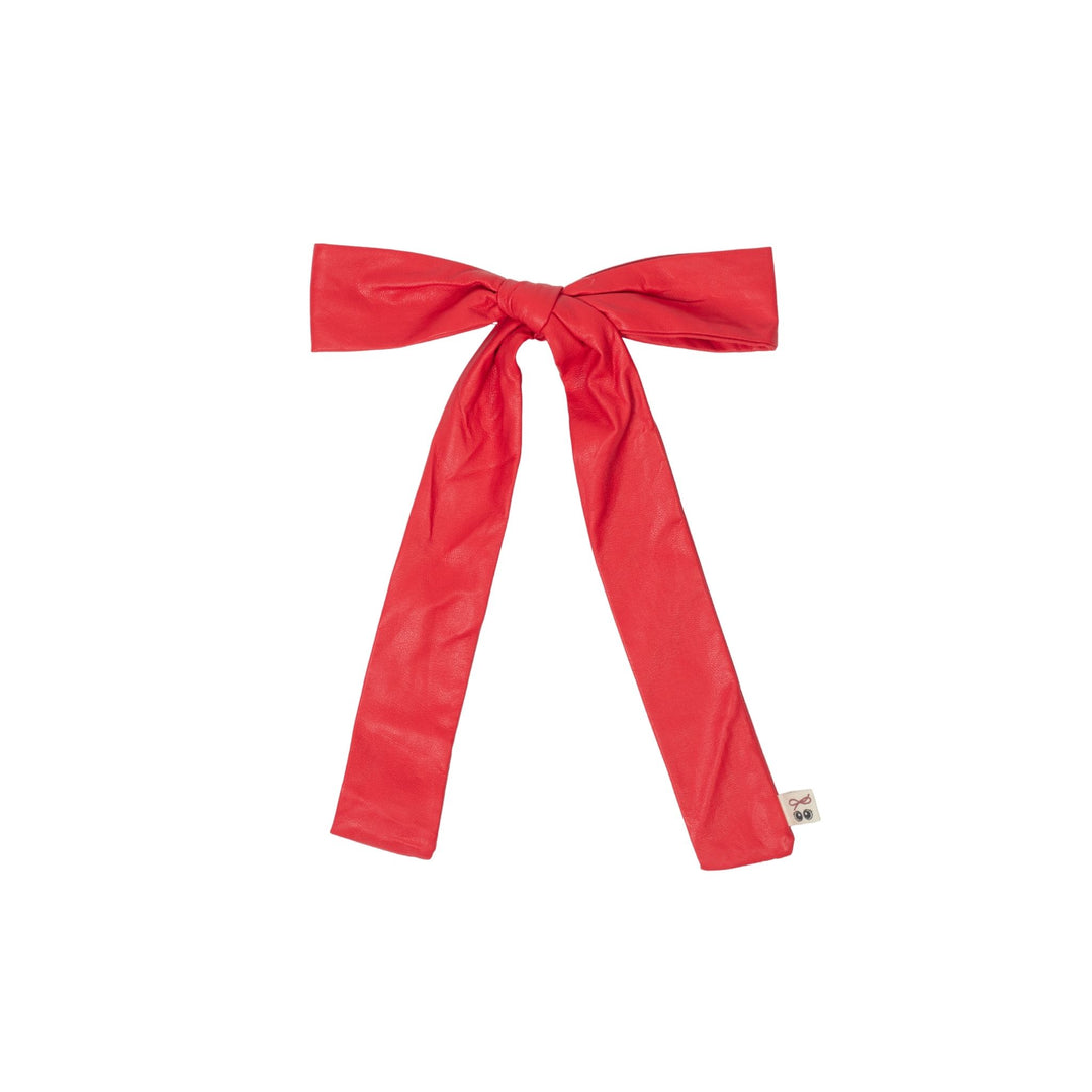 clip leather bow