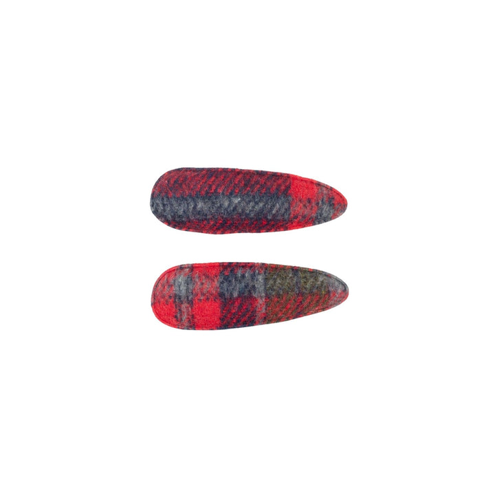 clip snap plaid covered set