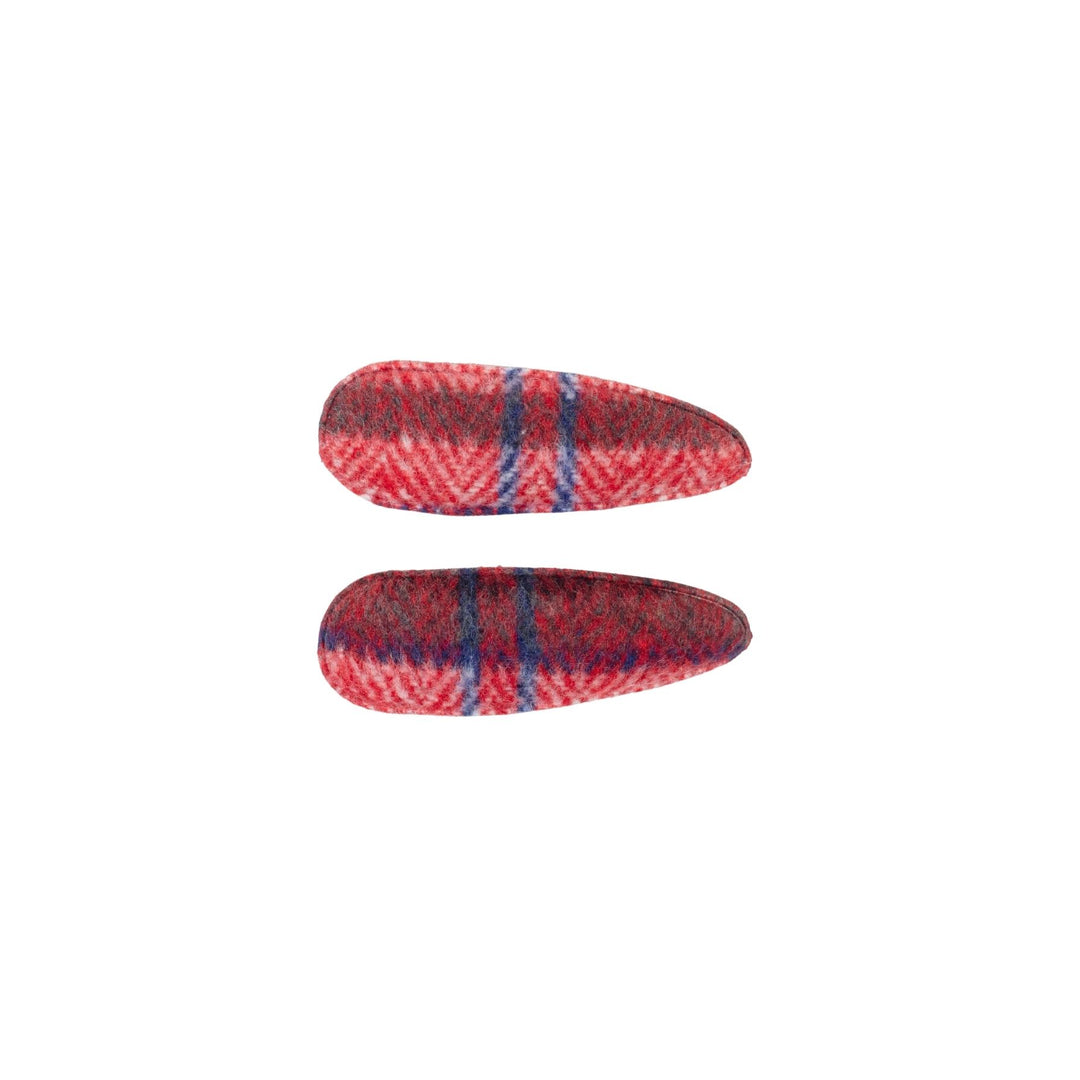 clip snap plaid covered set