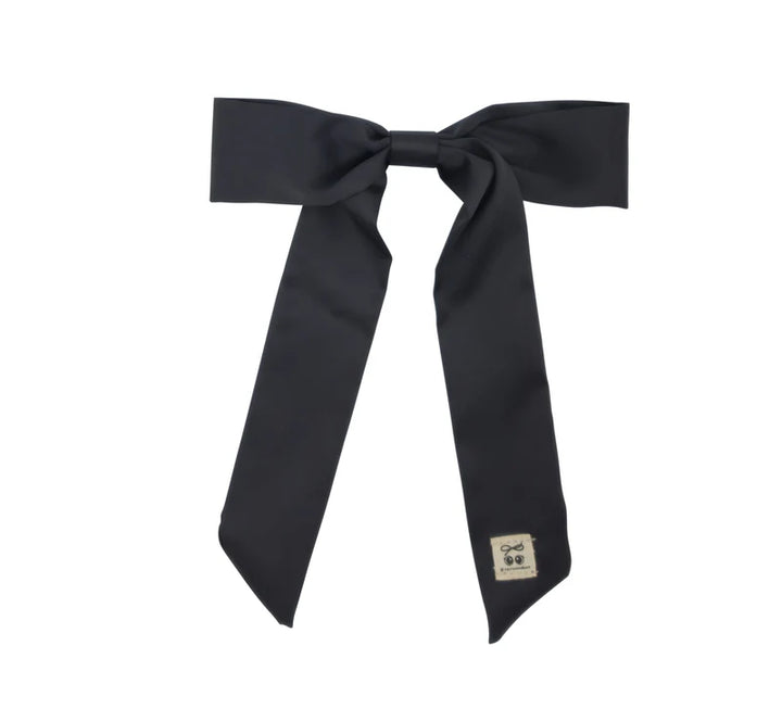 clip satin bow