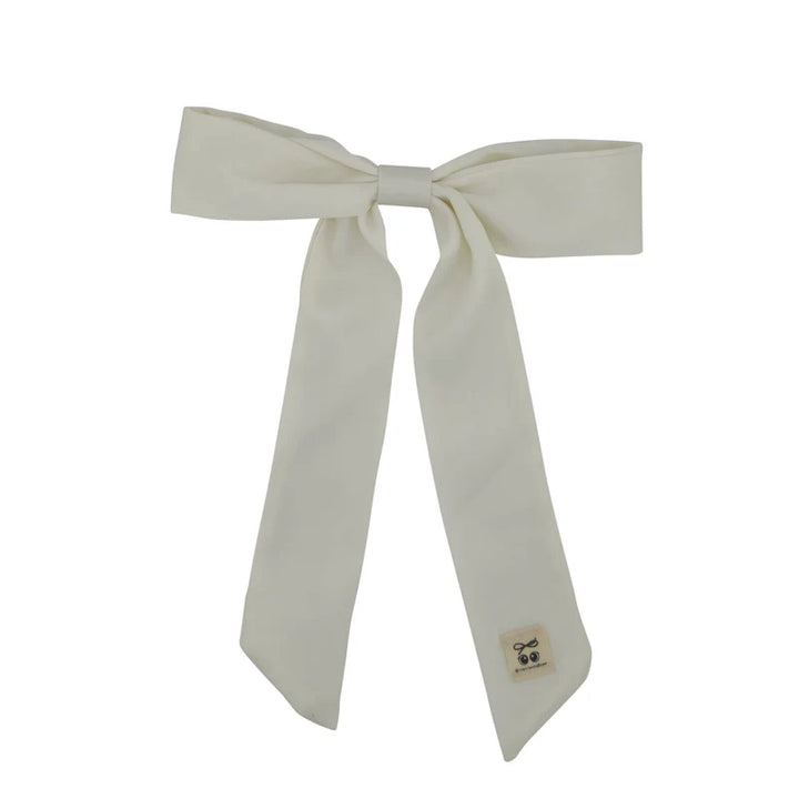 clip satin bow