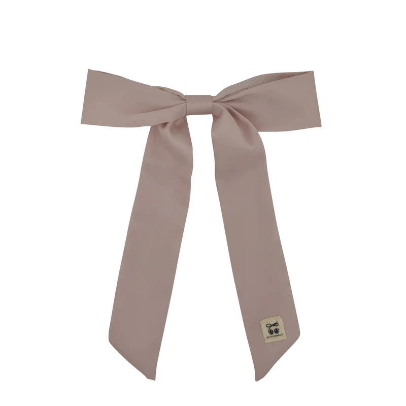 clip satin bow