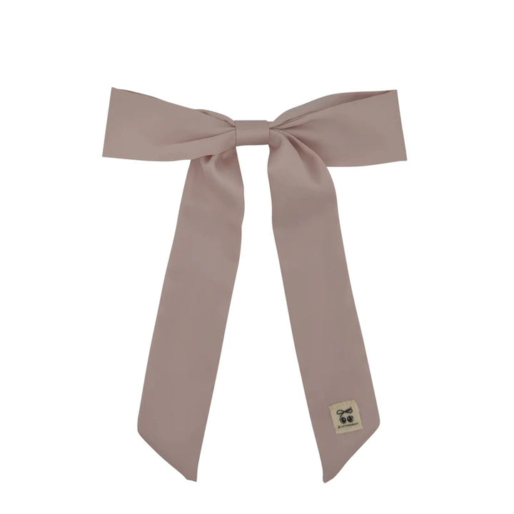 clip satin bow