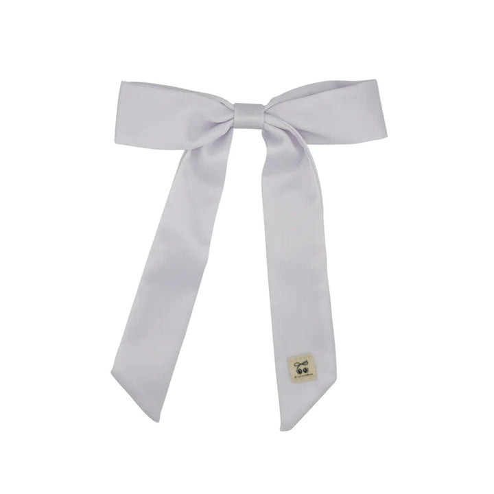 clip satin bow