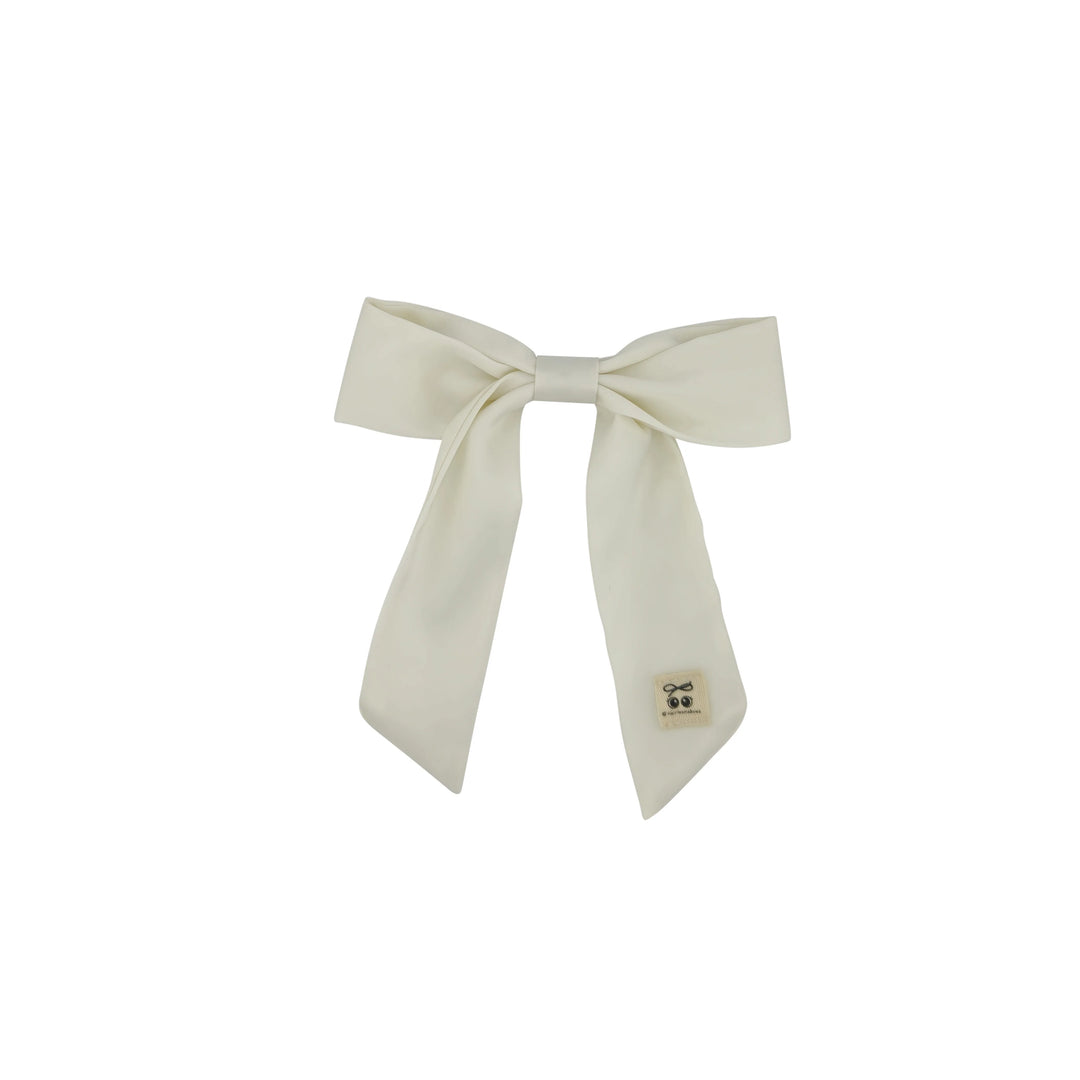 clip satin bow