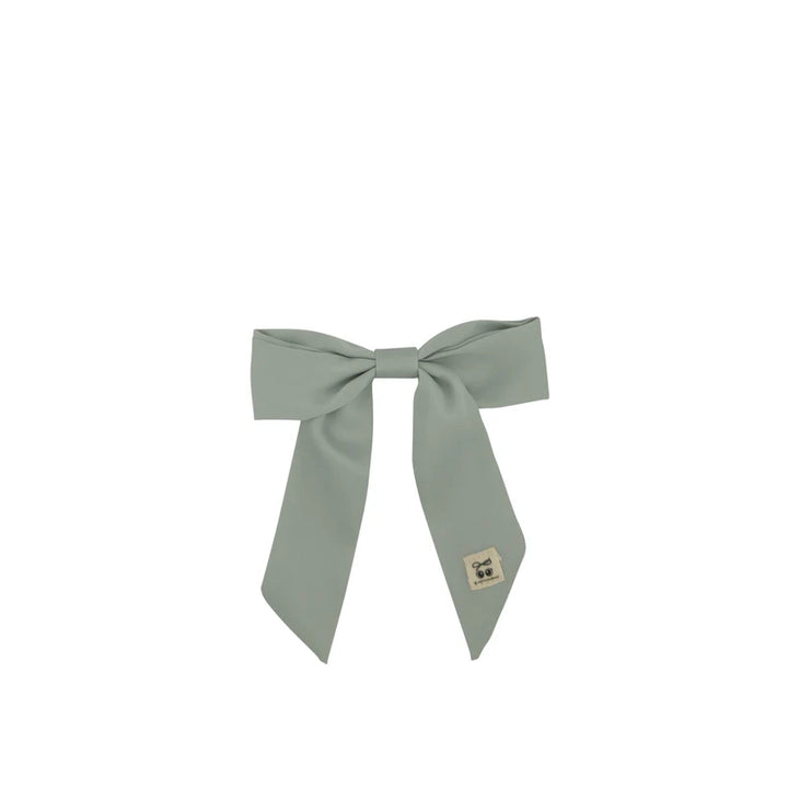 clip satin bow