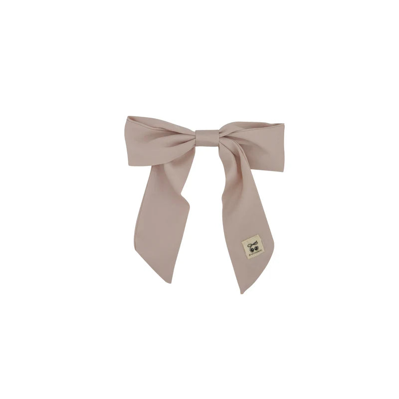 clip satin bow