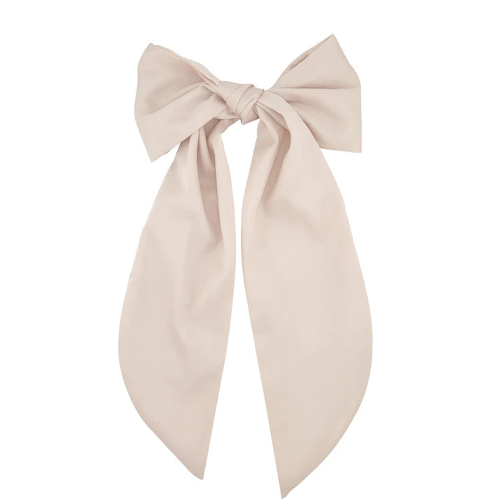 clip satin bow