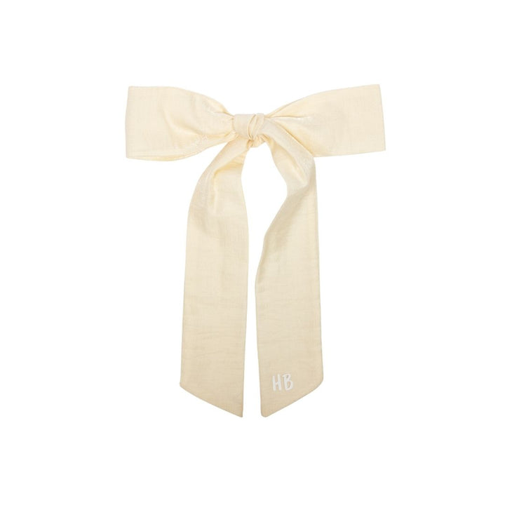 clip satin sparkle bow