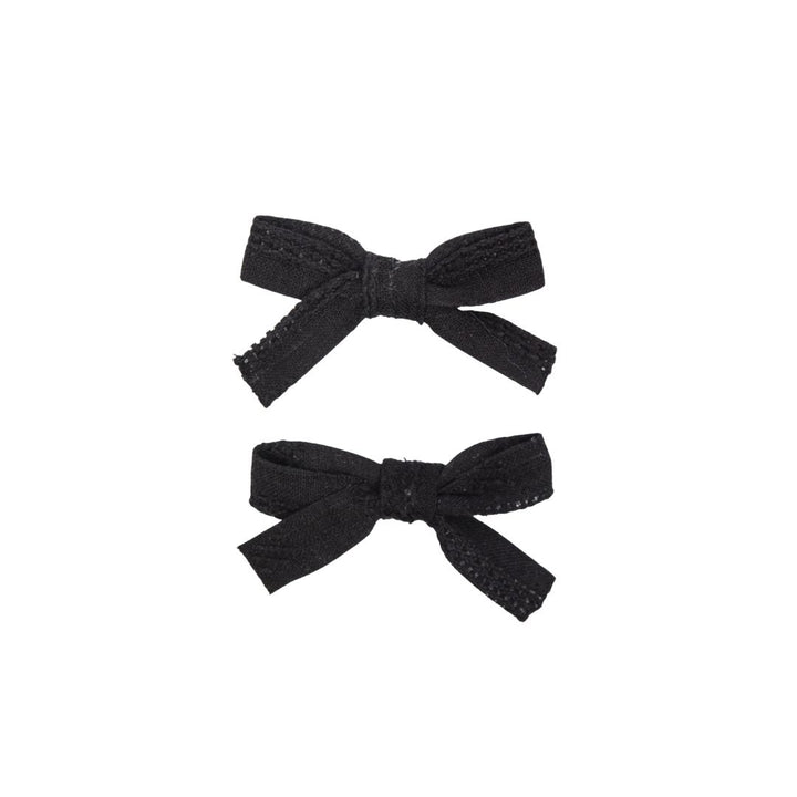 clip thin eyelet bow set